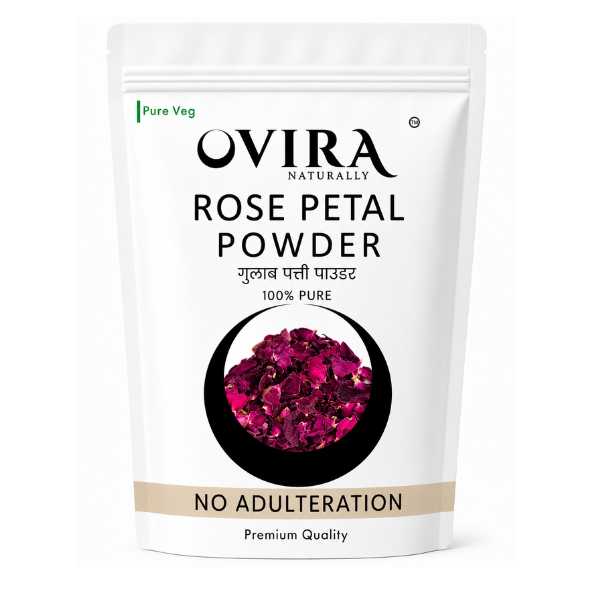 Premium Rose Petal Powder | 100% Pure & Natural |